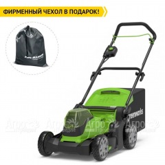 Газонокосилка аккумуляторная GreenWorks G24X2LM41 (без аккумулятора и зарядного устройства) в Екатеринбурге