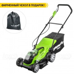 Газонокосилка аккумуляторная GreenWorks G-Max G40LM35K2 40V 35 см в Екатеринбурге