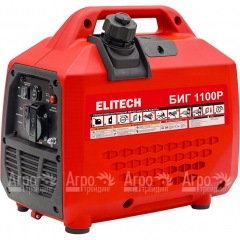 Бензогенератор инверторный Elitech БИГ 1100Р 1 кВт в Екатеринбурге