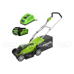 Газонокосилка аккумуляторная GreenWorks G-Max G40LM35K2 40V 35 см в Екатеринбурге