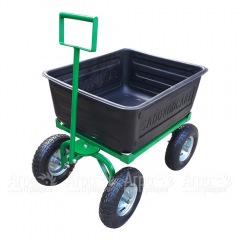 Тележка Sadovodcart Садовод четырехколесная с пластиковым баком в Екатеринбурге