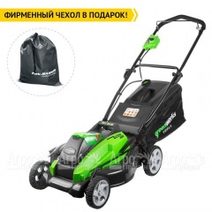 Газонокосилка аккумуляторная GreenWorks G40LM45K3 в Екатеринбурге