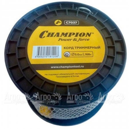 Корд триммерный Champion Aluminium 3.0мм, 168м (круглый)+нож  в Екатеринбурге