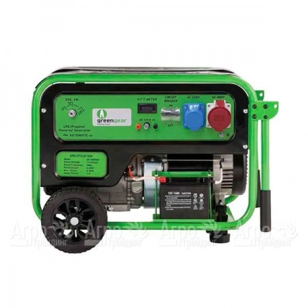 Газовый генератор GreenGear GE-6000T 6 кВт в Екатеринбурге