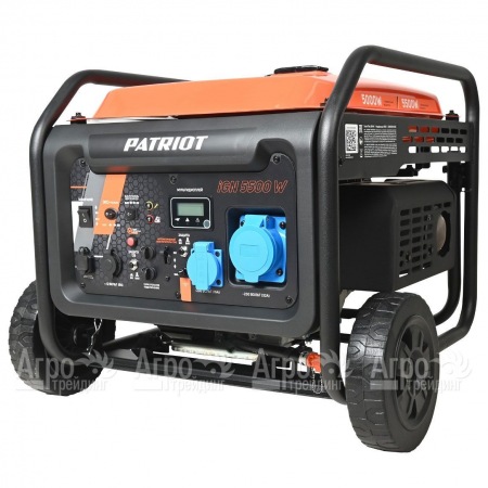 Бензиновый генератор инверторный Patriot iGN 5500 W 5 кВт в Екатеринбурге