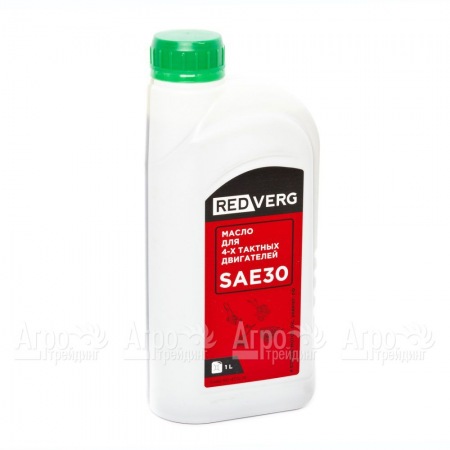 Масло минеральное RedVerg SAE 30 1 л для 4-х тактных двигателей в Екатеринбурге