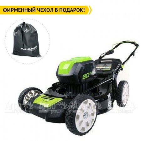 Газонокосилка аккумуляторная GreenWorks GD80LM53 80V DigiPro (без батареи и зарядного устройства) в Екатеринбурге