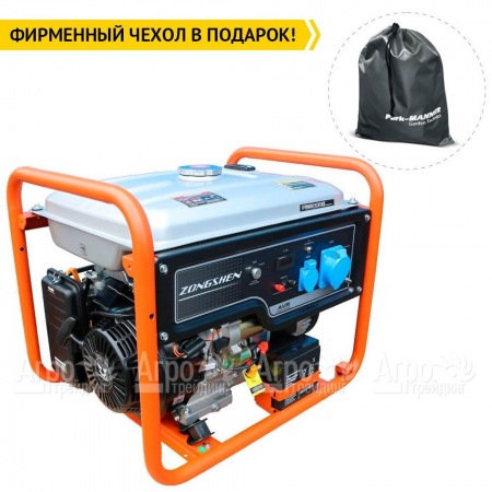 Бензогенератор Zongshen PB 6000 E 5 кВт в Екатеринбурге