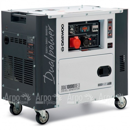 Дизельгенератор Daewoo DDAE 10000DSE-3 DUAL POWER 220=380 7.2 кВт в Екатеринбурге