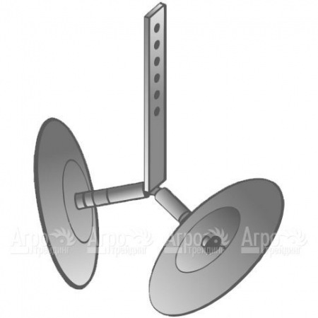 Окучник дисковый без сцепки для культиваторов Целина 500, 404, 406 в Екатеринбурге