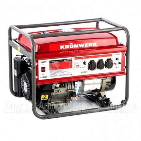 Бензогенератор Kronwerk LK 6500 5 кВт в Екатеринбурге