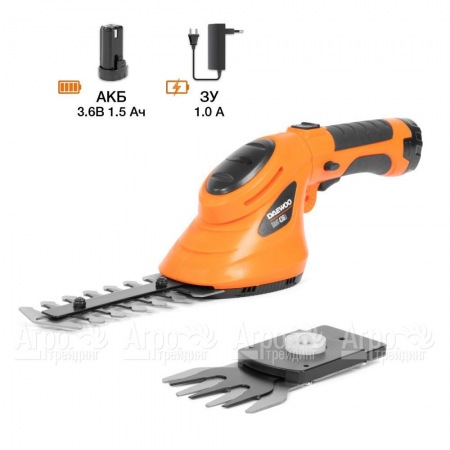 Аккумуляторный кусторез Daewoo DAHT 436Li SET в Екатеринбурге