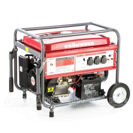 Бензогенератор Kronwerk LK 7500E 6 кВт в Екатеринбурге