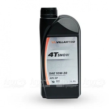 Масло моторное зимнее Villartec 4T Snow SAE 10W-30, 1 л для 4-х тактных двигателей в Екатеринбурге