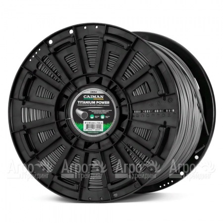 Профессиональная леска Titanium Power круглая 3.5 мм 728 м для триммеров Caiman  в Екатеринбурге