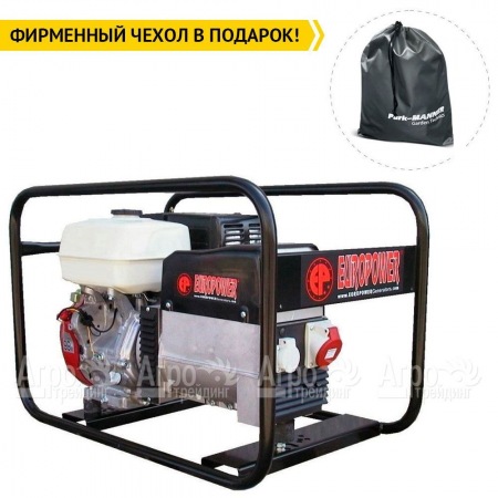 Бензогенератор Europower ЕР 5000 T 3X230V для ж/д 3.6 кВт в Екатеринбурге