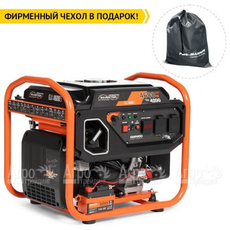 Бензиновый генератор инверторный Daewoo GDA 4600 Ei 4.2 кВт в Екатеринбурге