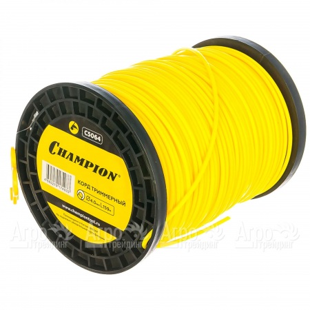 Корд триммерный Champion Round 4.0мм, 159м (круглый)+нож  в Екатеринбурге