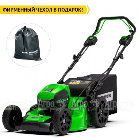 Газонокосилка аккумуляторная GreenWorks GD60LM46SP (без батареи и зарядного устройства) в Екатеринбурге