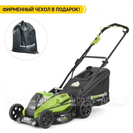 Газонокосилка аккумуляторная GreenWorks GD40LM45K6 в Екатеринбурге