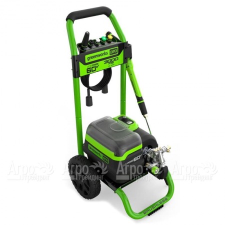 Мойка высокого давления GreenWorks 5106207 (без аккумулятора и зарядного устройства) в Екатеринбурге