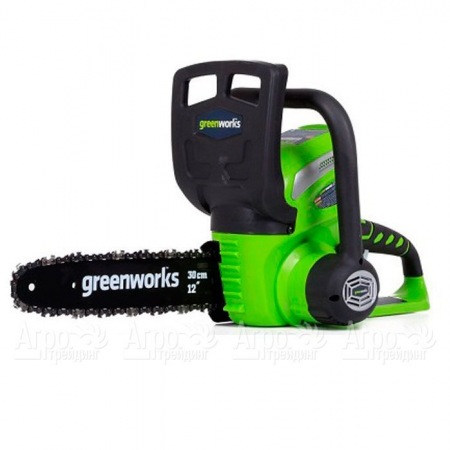 Аккумуляторная пила GreenWorks G40CS30II-12" (без аккумулятора и зарядного устройства) в Екатеринбурге