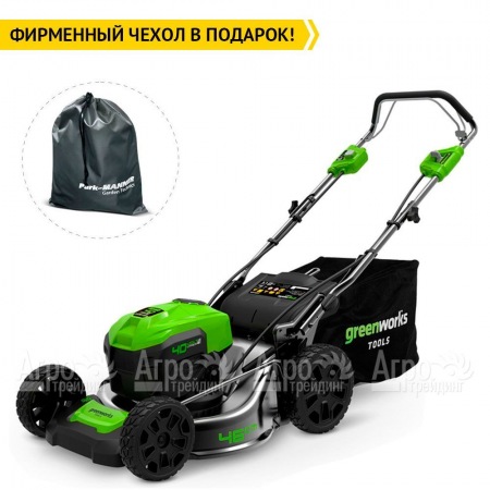 Газонокосилка аккумуляторная GreenWorks GD40LM46SPK6 в Екатеринбурге