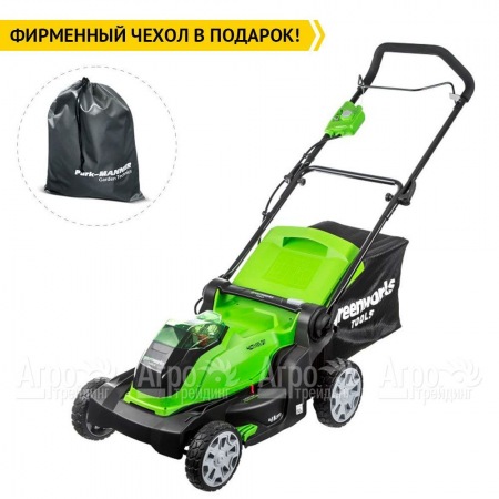 Газонокосилка аккумуляторная GreenWorks G40LM41K6  в Екатеринбурге
