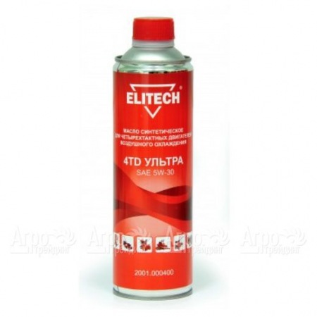 Масло моторное Elitech 2001.000400 SAE 5W-30 0.6 л для 4-х тактных двигателей в Екатеринбурге