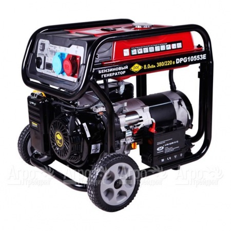 Бензогенератор DDE DPG10553E 7.5 кВт  в Екатеринбурге