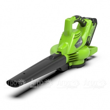 Воздуходувка аккумуляторная GreenWorks G-Max GD40BV 40V 280 км/ч (без батареи и зарядного устройства) в Екатеринбурге