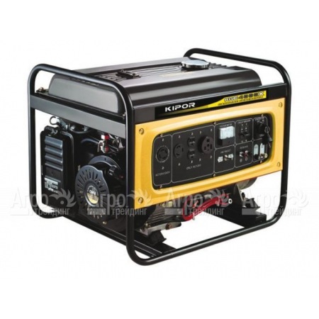 Бензогенератор Kipor KGE4000X 3,3 кВт  в Екатеринбурге