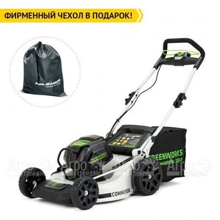 Газонокосилка аккумуляторная GreenWorks GC82LM51SP2 (без аккумулятора и зарядного устройства) в Екатеринбурге