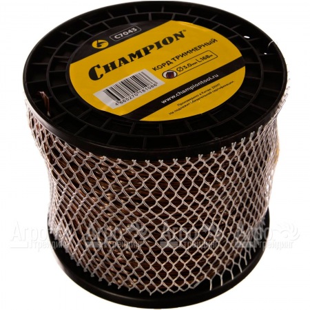 Корд триммерный Champion Magic 3.0мм, 168м (витой квадрат)+нож  в Екатеринбурге