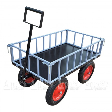 Тележка Sadovodcart четырехколесная с откидными бортами  в Екатеринбурге