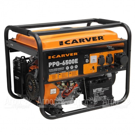 Бензогенератор Carver PPG-6500E 5 кВт в Екатеринбурге