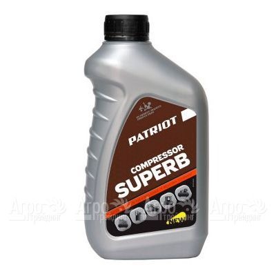 Масло Patriot Compressor OIL GTD 250/VG 100 0.946 л для компрессоров в Екатеринбурге