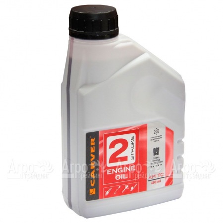 Минеральное моторное масло Carver 2 Stroke Engine oil, 0.6 л для 2-х тактных двигателей в Екатеринбурге