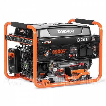 Бензин-газовый генератор Daewoo GDA 3500 DFE 2.8 кВт в Екатеринбурге