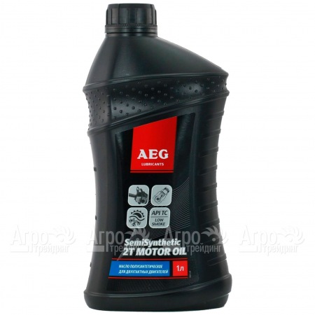 Масло AEG Semi Synthetic 2T Motor Oil API TC 1 л для 2-х тактных двигателей в Екатеринбурге