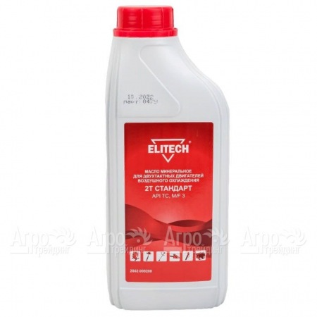 Масло минеральное Elitech 2002.000200 API TC, M/F 3 1 л для 2-х тактных двигателей в Екатеринбурге