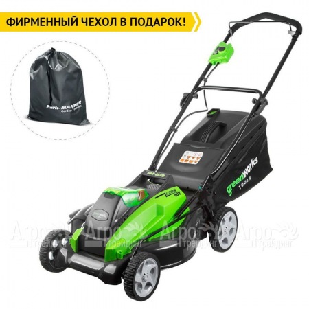 Газонокосилка аккумуляторная GreenWorks G40LM45K6  в Екатеринбурге