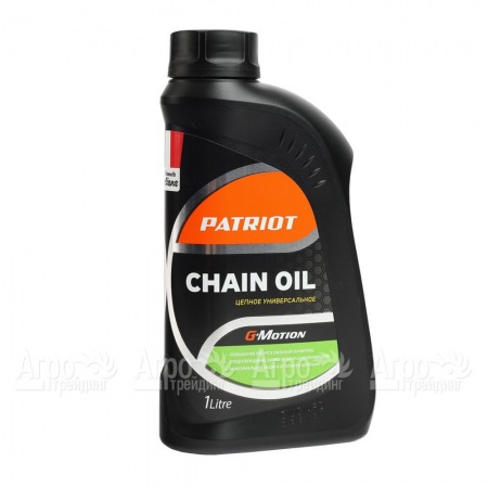 Масло Patriot G-Motion Chain Oil 1 л для смазки цепей в Екатеринбурге