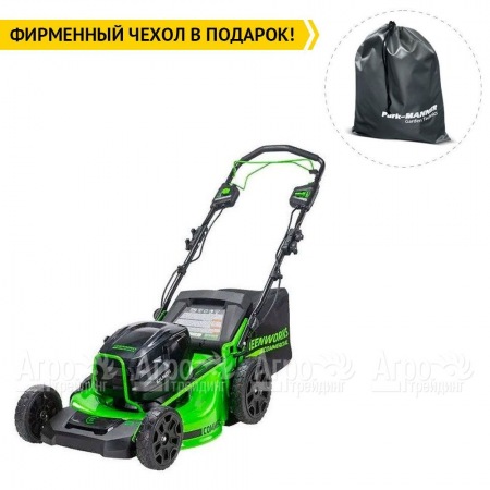 Газонокосилка аккумуляторная GreenWorks GC82HPLM51  в Екатеринбурге