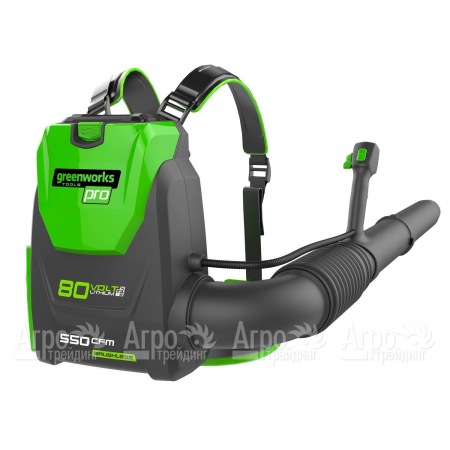 Воздуходувка аккумуляторная GreenWorks GD80BPB (без батареи и зарядного устройства) в Екатеринбурге