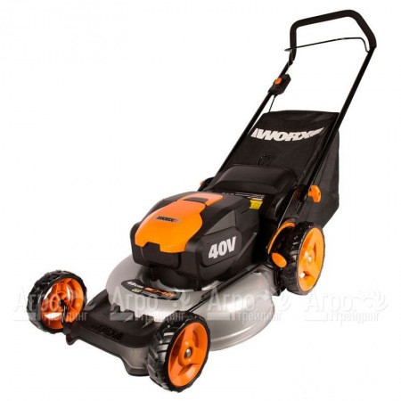 Газонокосилка аккумуляторная Worx WG751E в Екатеринбурге