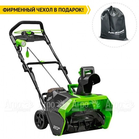 Снегоуборщик аккумуляторный GreenWorks GD40STK5 5 Ач в Екатеринбурге