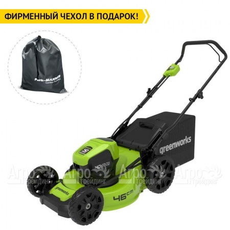 Газонокосилка аккумуляторная GreenWorks GD40LM46HP 6 Ач в Екатеринбурге