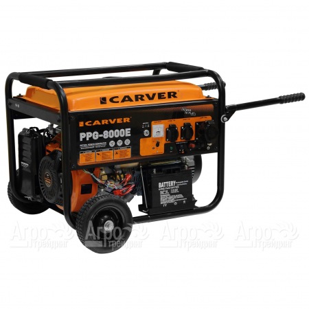 Бензогенератор Carver PPG-8000E 6 кВт в Екатеринбурге