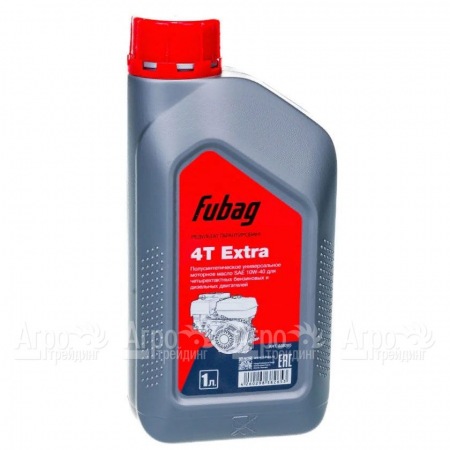 Масло моторное полусинтетическое Fubag 4Т Extra SAE 10W40 1 л для 4-тактных двигателей  в Екатеринбурге